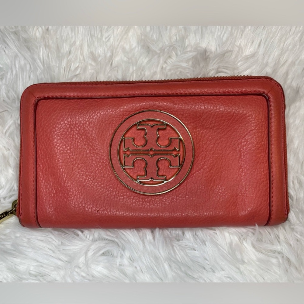 VGUC TORY BURCH WALLET BURNT ORANGE